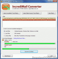 Migrate IncrediMail emails screenshot